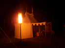 Die K�che am letzen Abend